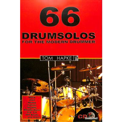 9783865433527 - Schule 66 Drumsolos for the modern Drummer Tom Hapke BoE 7019