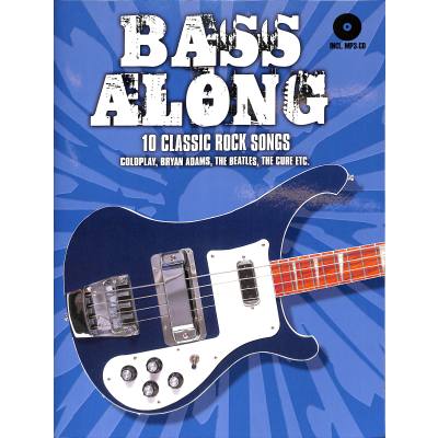 9783865434586 - Bass along 1 - 10 classic rock songs