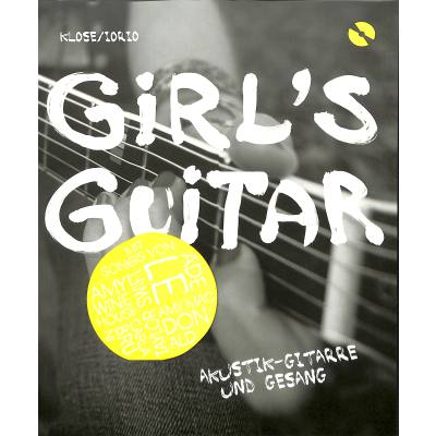 9783865437457 - Bosworth Music - Girls Guitar-Akustik-Gitarre Lehrbuch mit CD