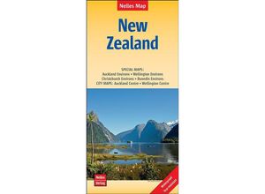 9783865745071 - Nelles Map   Nelles Map Landkarte New Zealand Neuseeland   Nouvelle-Zélande   Nueva Zelanda Karte (im Sinne von Landkarte)