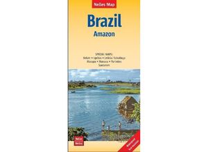 9783865746894 - Nelles Map Landkarte Brazil Amazon Karte (im Sinne von Landkarte)