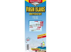 9783865925176 - BerndtsonMAP   Virgin Islands Karte (im Sinne von Landkarte)