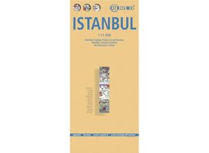 9783866091375 - Borch Map Istanbul Karte (im Sinne von Landkarte)