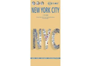 9783866093034 - Borch Map New York City Karte (im Sinne von Landkarte)