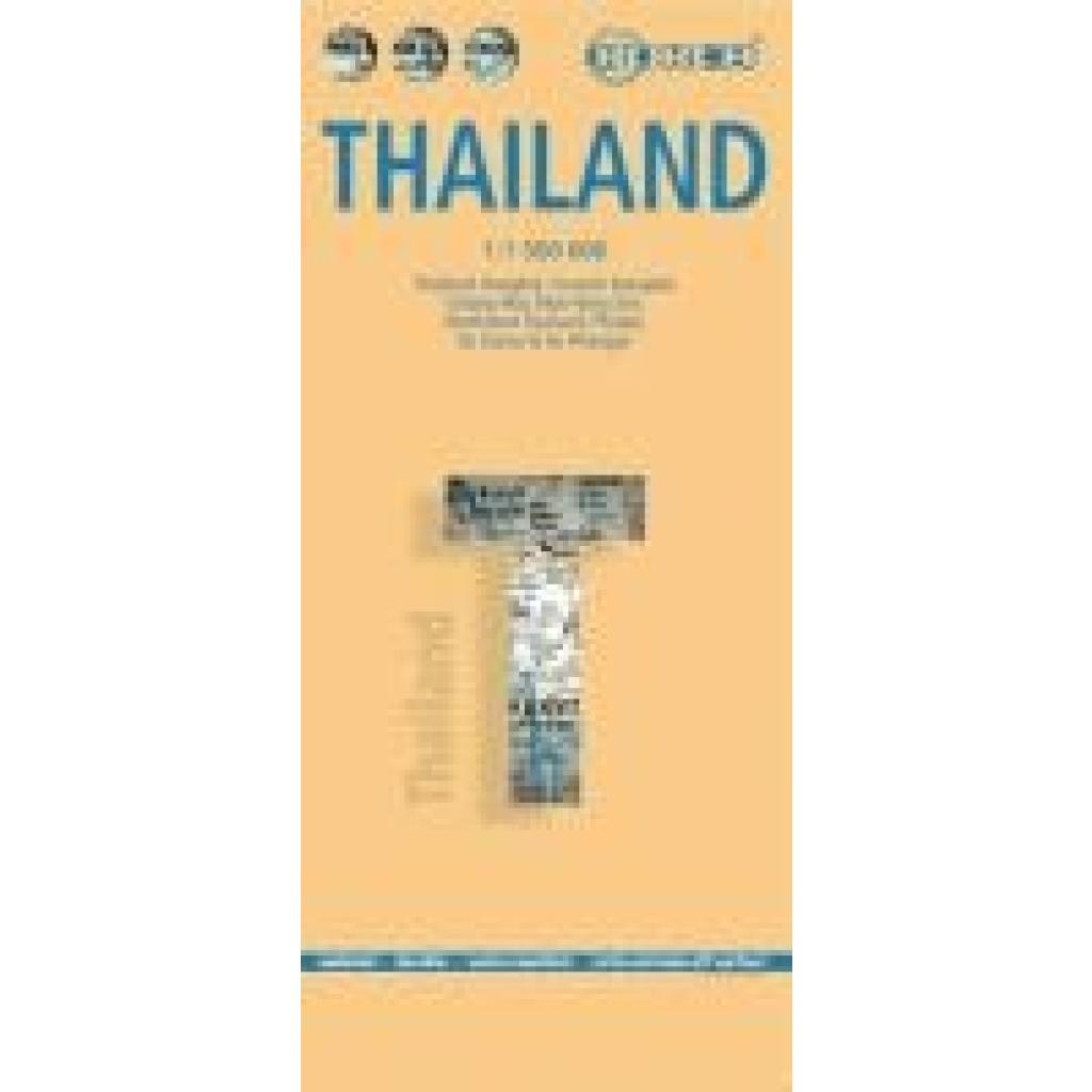 9783866093768 - Thailand 1 1 500 000 Road Map + City Maps 9783866093768 - Thailand 1 1 500 000 Road Map + City Maps