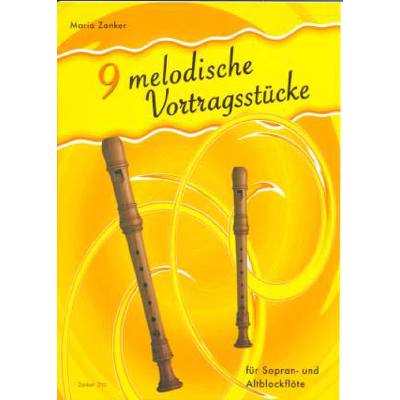 9783866114401 - 9 melodische Vortragsstücke