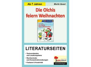 9783866321489 - Literaturseiten   Erhard Dietl Die Olchis feiern Weihnachten Literaturseiten - Moritz Quast Kartoniert (TB)