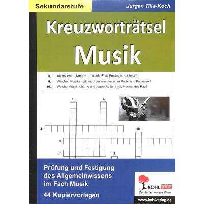 9783866324589 - Kreuzworträtsel Musik