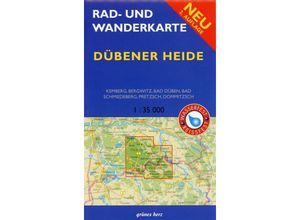 9783866361706 - Rad- und Wanderkarte Dübener Heide Karte (im Sinne von Landkarte)