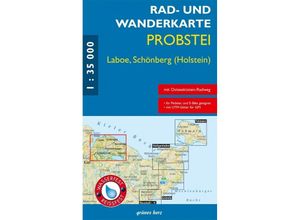 9783866362284 - Rad- und Wanderkarte Probstei Laboe Schönberg (Holstein) Karte (im Sinne von Landkarte)