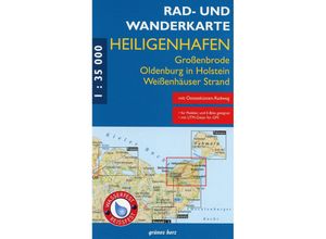 9783866362291 - Rad- und Wanderkarte Heiligenhafen Oldenburg in Holstein Großenbrode Karte (im Sinne von Landkarte)