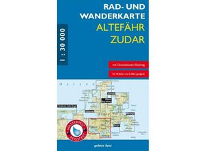 9783866362444 - Rad- und Wanderkarte Altefähr - Zudar Karte (im Sinne von Landkarte)