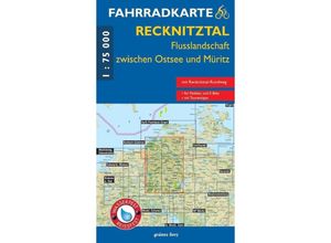 9783866362963 - Fahrradkarte Recknitztal Karte (im Sinne von Landkarte)