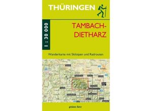 9783866363427 - Wanderkarte Tambach-Dietharz Karte (im Sinne von Landkarte)