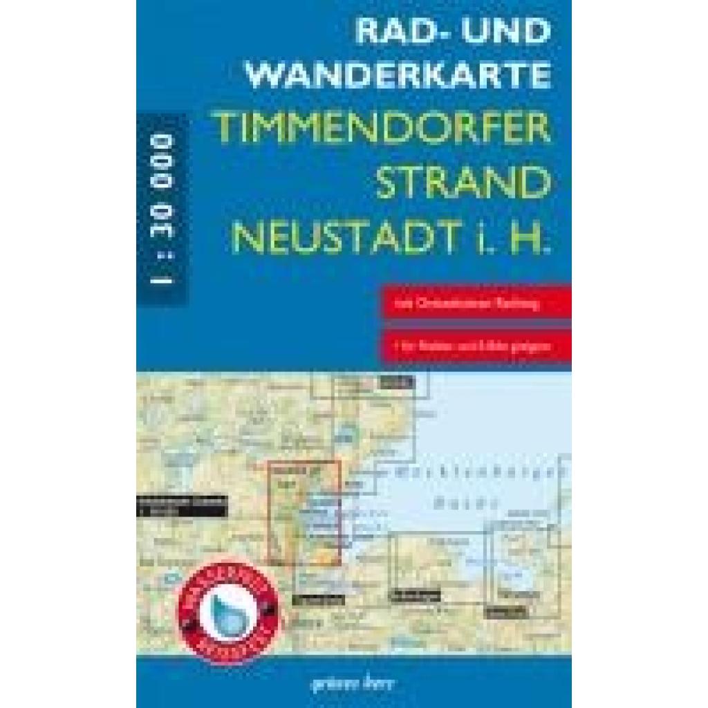 9783866364462 - Rad- und Wanderkarte Timmendorfer Strand Neustadt iH