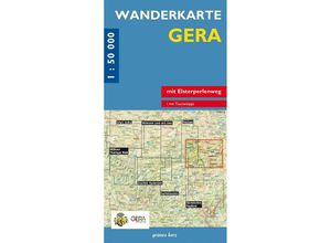 9783866364516 - Wanderkarte Gera Karte (im Sinne von Landkarte)