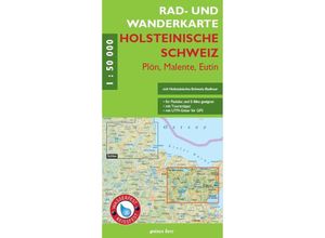 9783866364547 - Rad- und Wanderkarte Holsteinische Schweiz Karte (im Sinne von Landkarte)