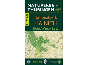 9783866369467 - Wanderkarte Nationalpark Hainich Karte (im Sinne von Landkarte)