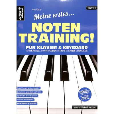9783866421424 - Mein erstes Notentraining für Klavier & Keyboard! - Jens Rupp Geheftet