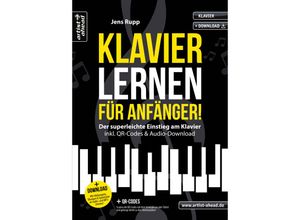 9783866422001 - Klavier lernen für Anfänger! - Jens Rupp Geheftet