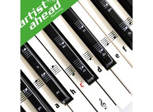 9783866422049 - ARTIST AHEAD® Noten Aufkleber für Klavier & Keyboard Gebunden