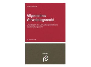 9783866512580 - Allgemeines Verwaltungsrecht - Rolf Schmidt Kartoniert (TB)