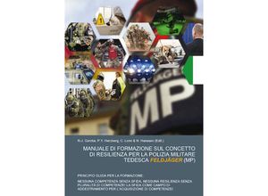 9783866768420 - MANUALE DI FORMAZIONE SUL CONCETTO DI RESILIENZA PER LA POLIZIA MILITARE TEDESCA FELDJÄGER (MP) Gebunden