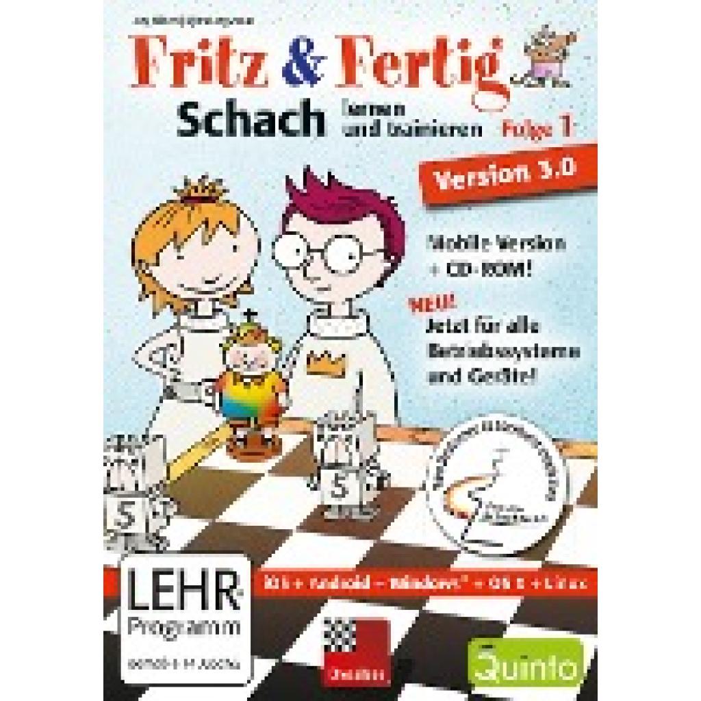 9783866814295 - Fritz&Fertig! Folge 1 Schach lernen und trainieren - Version 3