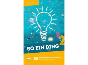 9783866872103 - So ein Ding Bd2 - Andrea Kühn Kartoniert (TB)