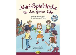 9783867025997 - Mini-Spielstücke für das ganze Jahr m Audio-CD - Susanne Steffe Hartmut Höfele Gebunden