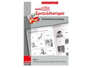 9783867237093 - miniLÜK-Sprachtherapie - HirnfunktionstrainingH4 - Jürgen Steiner Christin Zöllner Geheftet