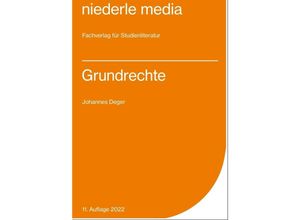 9783867240680 - Grundrechte - 2022 - Johannes Deger Kartoniert (TB)