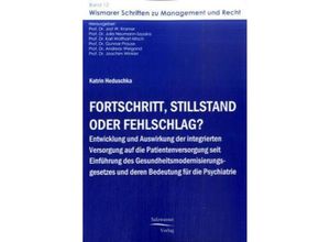 9783867411103 - Fortschritt Stillstand oder Fehlschlag? - Katrin Heduschka Kartoniert (TB)