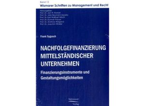 9783867411110 - Nachfolgefinanzierung mittelständischer Unternehmen - Frank Sygusch Kartoniert (TB)