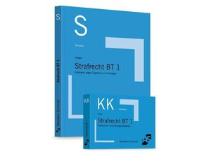 9783867525466 - Paket Krüger Skript Strafrecht BT 1 + Krüger Karteikarten Strafrecht BT 1 Kartoniert (TB)