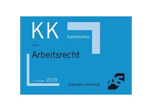 9783867526593 - Karteikarten Arbeitsrecht - Claudia Haack Kartoniert (TB)