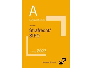 9783867528702 - Aufbauschemata Strafrecht   StPO - Sascha Holznagel Kartoniert (TB)