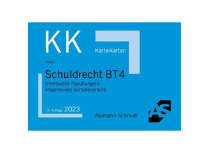 9783867528825 - Karteikarten Schuldrecht BT 4 - Claudia Haack Kartoniert (TB)