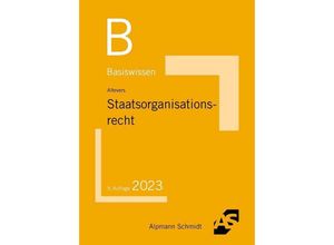 9783867528887 - Basiswissen Staatsorganisationsrecht - Ralf Altevers Kartoniert (TB)