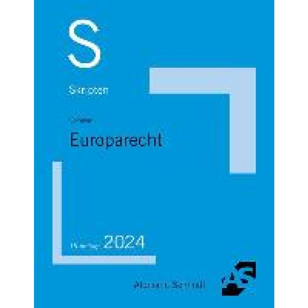 9783867528979 - Sommer Christian Skript Europarecht