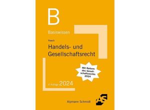 9783867528993 - Basiswissen Handels- und Gesellschaftsrecht - Claudia Haack Kartoniert (TB)