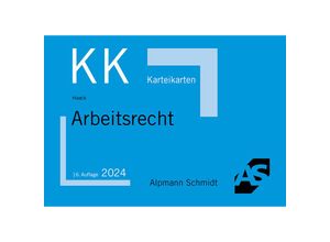 9783867529082 - Karteikarten Arbeitsrecht - Claudia Haack Gebunden