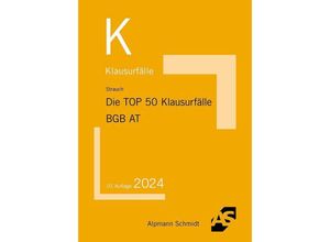 9783867529143 - Die TOP 50 Klausurfälle BGB AT - Oliver Strauch Kartoniert (TB)