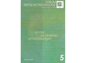 9783867546089 - Forum Kritische Psychologie   Kinder Kindheiten Entwicklungen Kartoniert (TB)