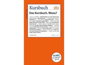 9783867744249 - Kursbuch 182 Kartoniert (TB)