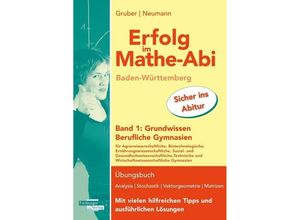 9783868146523 - Erfolg im Mathe-Abi Baden-Württemberg Berufliche Gymnasien Band 1 Grundwissen - Helmut Gruber Robert Neumann Kartoniert (TB)