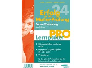 9783868148497 - Lernpaket Pro Realschulabschluss 2024 Baden-Württemberg 3 Teile - Helmut Gruber Robert Neumann Stefan Rosner Roland Schumm Kartoniert (TB)