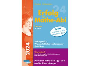 9783868148510 - Erfolg im Mathe-Abi 2024 Hessen Grundkurs Prüfungsteil 2 Wissenschaftlicher Taschenrechner - Helmut Gruber Robert Neumann Kartoniert (TB)