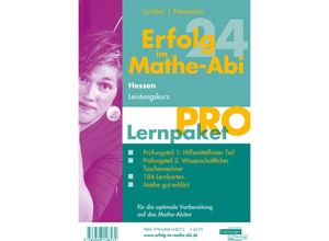 9783868148572 - Erfolg im Mathe-Abi 2024 Hessen Lernpaket Pro Leistungskurs 4 Teile - Helmut Gruber Robert Neumann Kartoniert (TB)