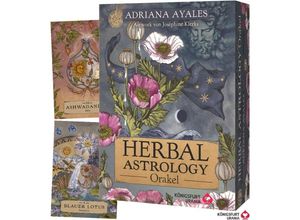 9783868267990 - Herbal Astrology Orakel 55 Karten mit Botschaften und Anleitungen m 1 Buch m 55 Beilage 2 Teile - Adriana Ayales Joséphine Klerks Gebunden